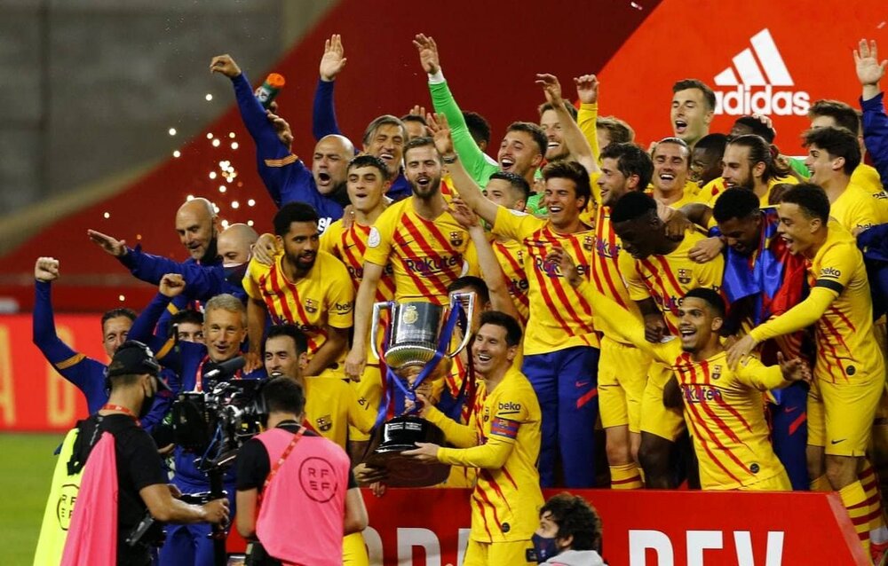 بارسلونا فاتح جام حذفی اسپانیا شد