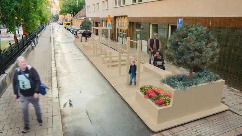 جنبش تبدیل پارکینگ ها به مکان‌های عمومی در سوئد