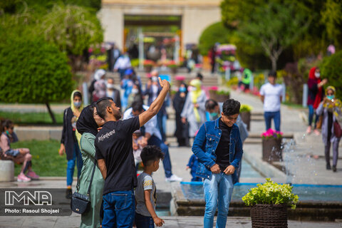 باغ گلهای اصفهان در نوروز ۱۴۰۰