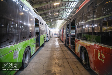 ۱۳ اتوبوس بازسازی شده وارد خطوط اتوبوسرانی اصفهان شد