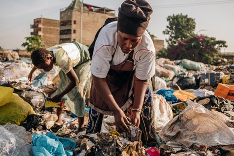 In Johannesburg, you can exchange trash for groceries