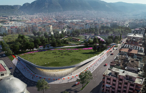 تبدیل استادیوم ورزشی متروکه به پارک در ترکیه