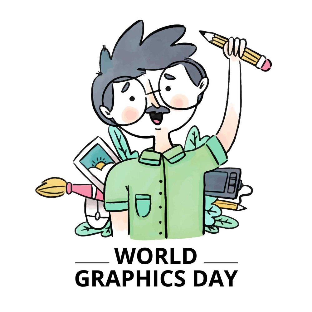 تبریک روز گرافیک ۱۴۰۰ + متن، عکس و اس ام اس روز گرافیست
