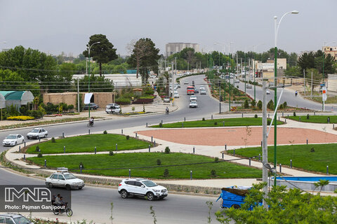 قفل ترافیک ورودی شرق اصفهان باز شد