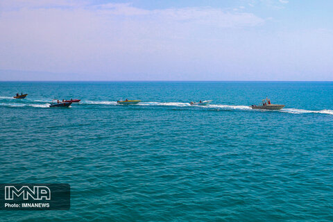 جزیره کیش در روز خلیج فارس