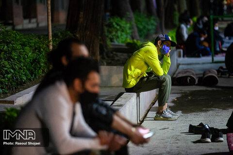 مراسم احیای شب بیست و یکم ماه رمضان در چهارباغ اصفهان