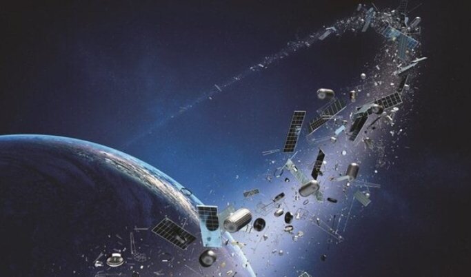 خطرات زباله‌های فضایی برای زمین