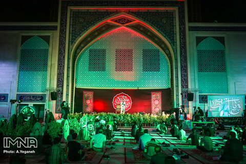 مراسم احیای شب بیست سوم ماه رمضان در کیش