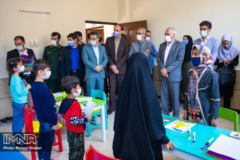 مراسم افتتاح پروژه‌های فرهنگی و عمرانی منطقه ۱۰ شهرداری 