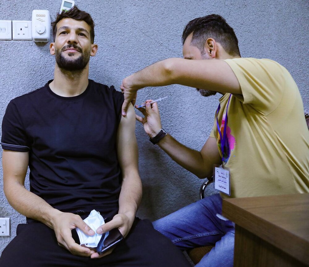 حریف تیم ملی فوتبال ایران واکسن کرونا زد