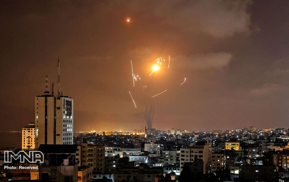 جنگنده‌های رژیم صهیونیستی برج «الجلاء» را در غزه منهدم کردند