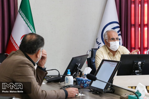 جلسه بررسی پروژه های شهرداری اصفهان