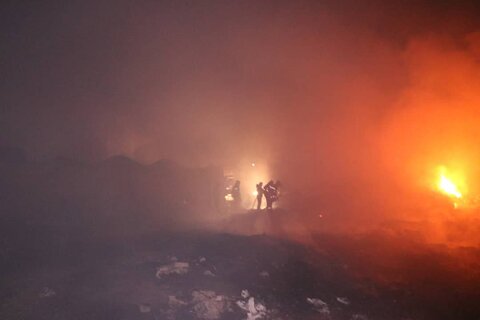 آتش‌سوزی گسترده در کارگاه حلاجی در کاشان