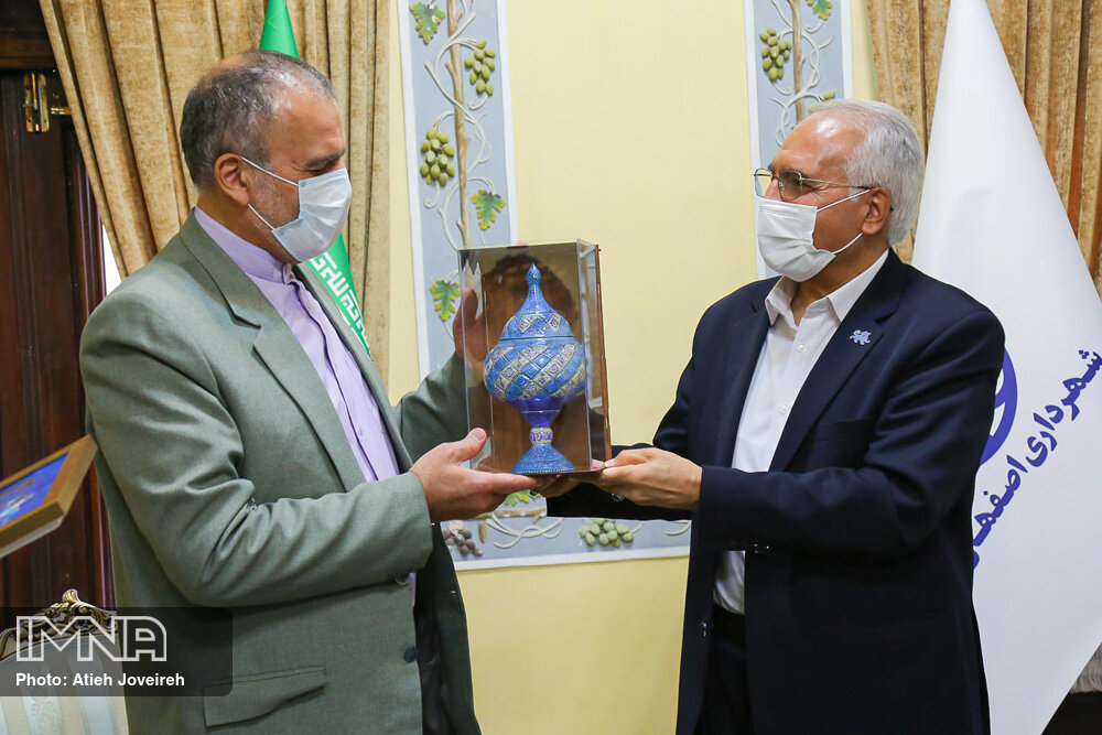 دیدار شهردار اصفهان و معاون دیپلماسی اقتصادی وزیر امور خارجه