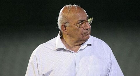 حضور حشمت مهاجرانی در اردوی تیم‌ملی فوتبال + عکس