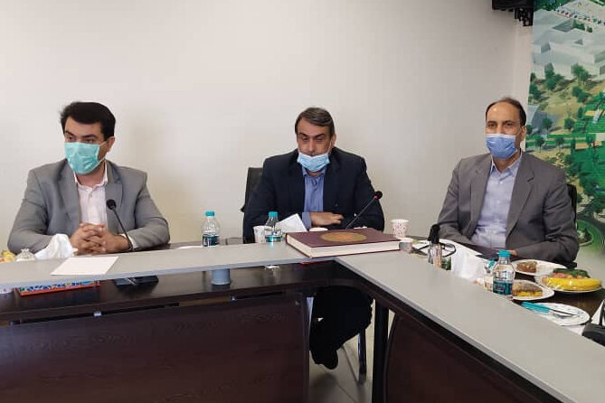 جلسه کمیسیون عمران شورا در محل پروژه اجلاس سران برگزار شد