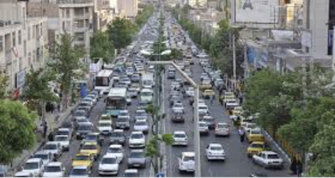 آخرین وضعیت ترافیکی خیابان های کلانشهرهای اصفهان