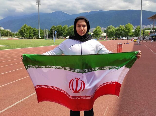 مهلا محروقی به مسابقات دوومیدانی قهرمانی جوانان جهان راه یافت/اولین سهمیه برای زنان ایران