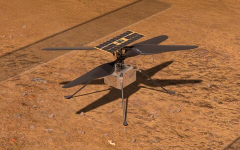دوازدهمین پرواز "نبوغ" بر فراز مریخ