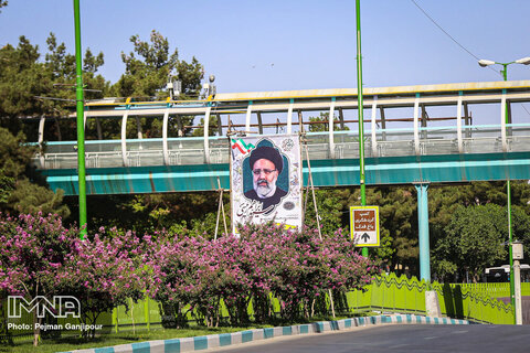 تبلیغات انتخاباتی در اصفهان
