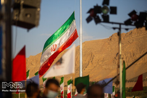 مراسم افتتاح ابرپروژه شهید سلیمانی