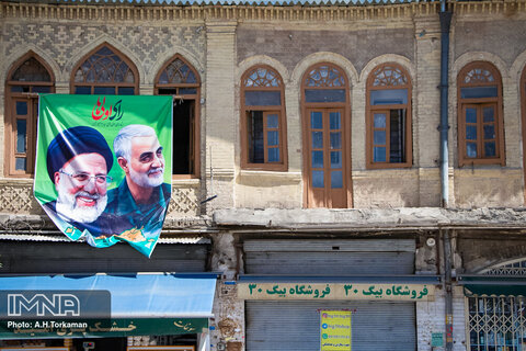 تبلیغات انتخاباتی در همدان،تهران و کرج