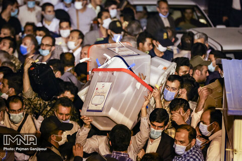 Vote counting continues in Iran