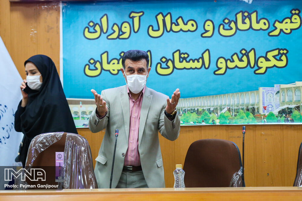 مسئولان فدراسیون تکواندو باید به اصفهان نگاهی ملی و بین المللی داشته باشند