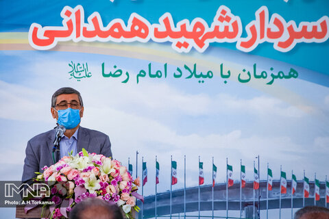 مراسم افتتاحیه تقاطع چند سطحی سردار شهید همدانی