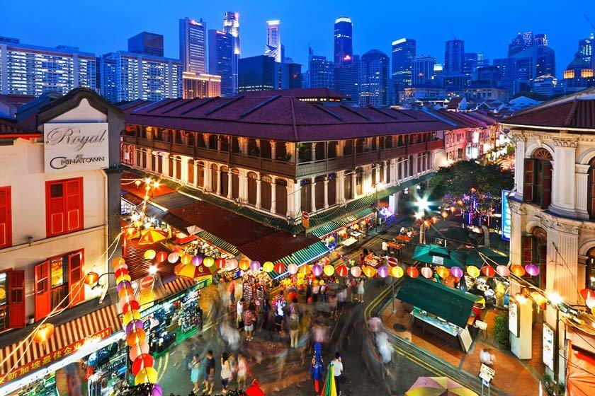 بازدید از محله چینی‌ها در سنگاپور