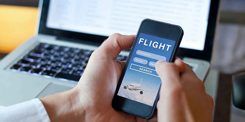خرید آنلاین بلیط هواپیما ارزان با موبایل