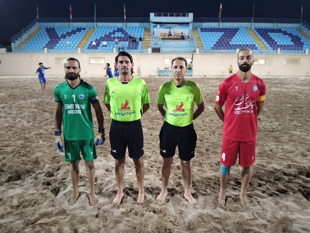 صنعت فرش حداد ۳ _ ۱ شاهین خزر رودسر/ نخستین پیروزی شاگردان نادری در لیگ برتر فوتبال ساحلی