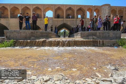 Zayandehrud River rests in homeland