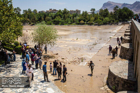 Zayandehrud River rests in homeland