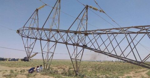 دو دکل انتقال برق ایران به عراق در دیالی منفجر شد