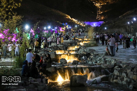 بزرگترین آبشار مصنوعی ایران؛ کوهشار