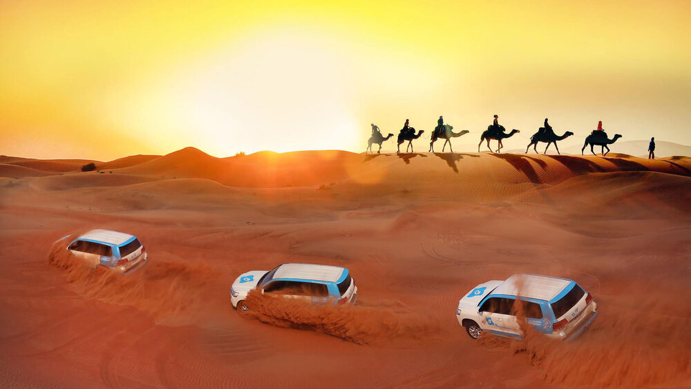 سافاری و صحرانوردی در دبی یکی از هیجان انگیزترین بخش‌های سفر!