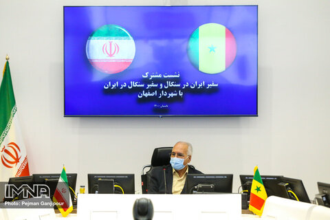 دیدار شهردار اصفهان با سفیر سنگال