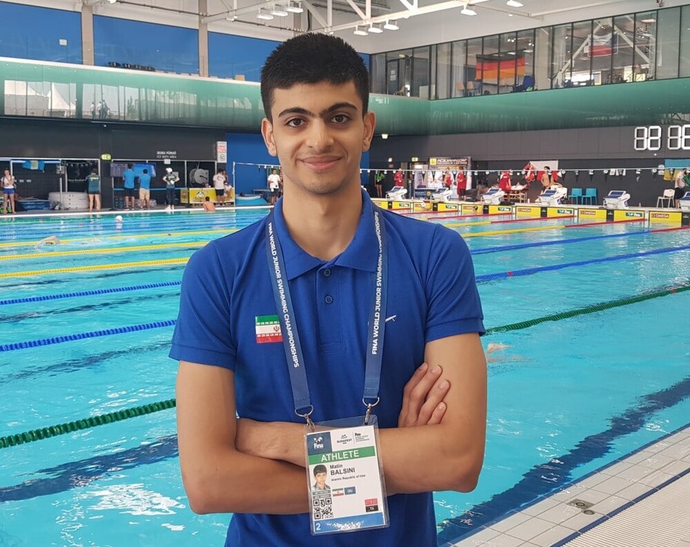 رکوردشکنی شناگر ایرانی در مسابقات قهرمانی جهان