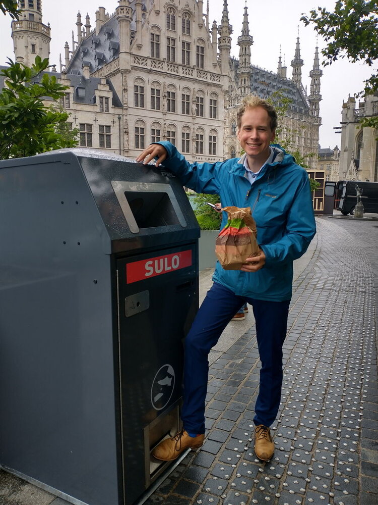 ظهور کانتینرهای هوشمند بازیافت در بلژیک