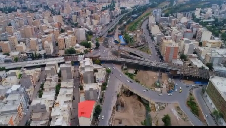 پیشرفت فیزیکی ٩٤ درصدی پروژه پل قدس در اردبیل