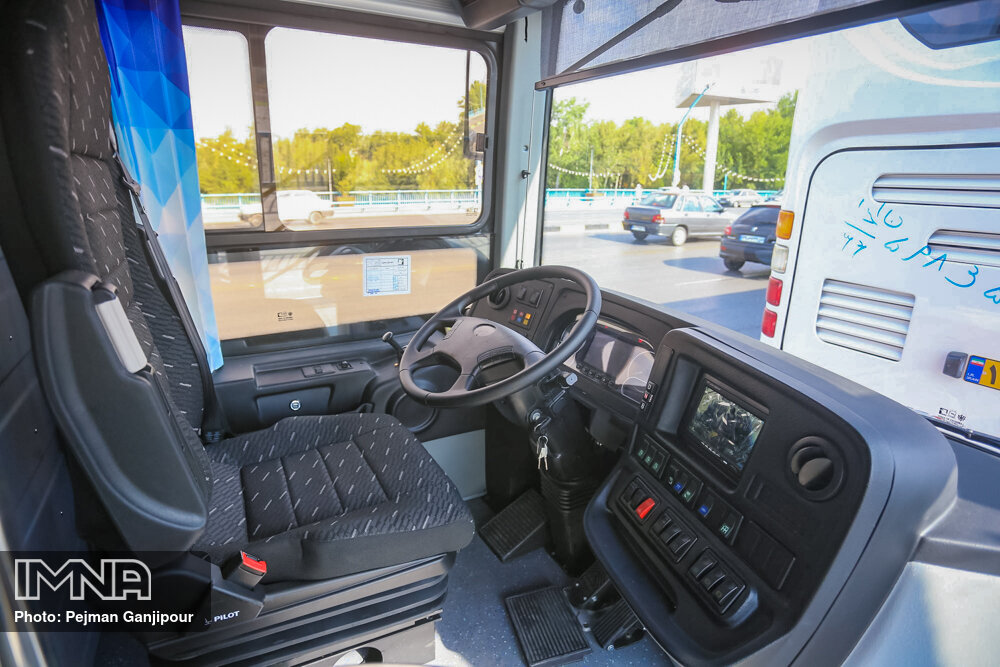 اجرای سیستم کنترل هوشمند در ناوگان اتوبوسرانی قم