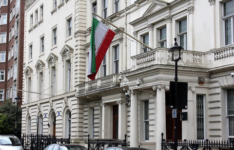 حمله شبانه به سفارت ایران در لندن/ اوضاع سفارت آرام است