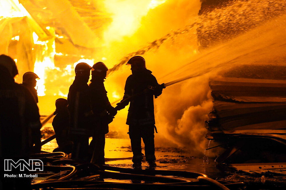 آتش‌سوزی در مجاورت چاه نفت شماره یک مسجدسلیمان