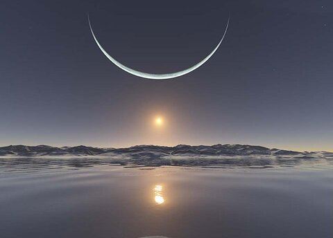 ماه و سیاره زهره به یکدیگر نزدیک می‌‎شوند