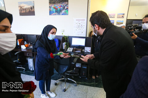 بازدید رییس و اعضای شورای اسلامی شهر اصفهان از مجتمع مطبوعاتی و خبرگزاری ایمنا