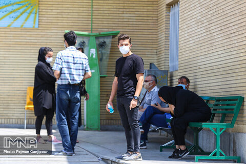 روزهای سیاه کرونا؛ بیمارستان الزهرا اصفهان