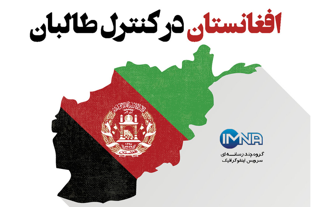 افغانستان در کنترل طالبان+نقشه آخرین تحولات در افغانستان