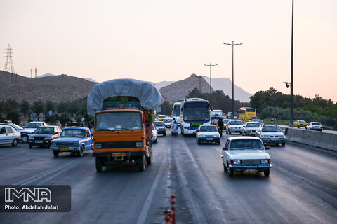 طرح ممنوعیت تردد در پلیس راه اصفهان -شهرکرد‎‎