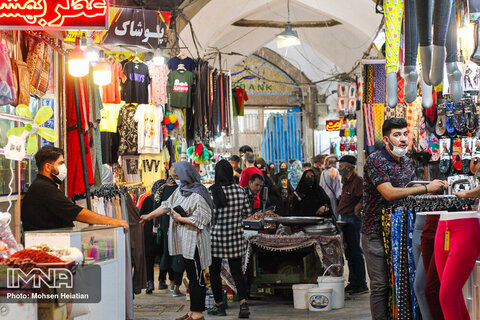 روزهای سیاه کرونا؛ بازار اصفهان